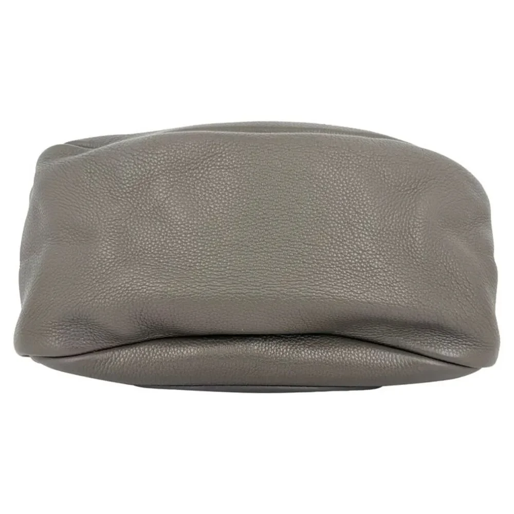 The Row Small Mail Bag in Olive Green